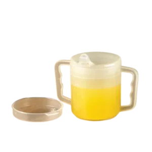 Mug with Two Handles and Spout and Splash Lid (270ml)