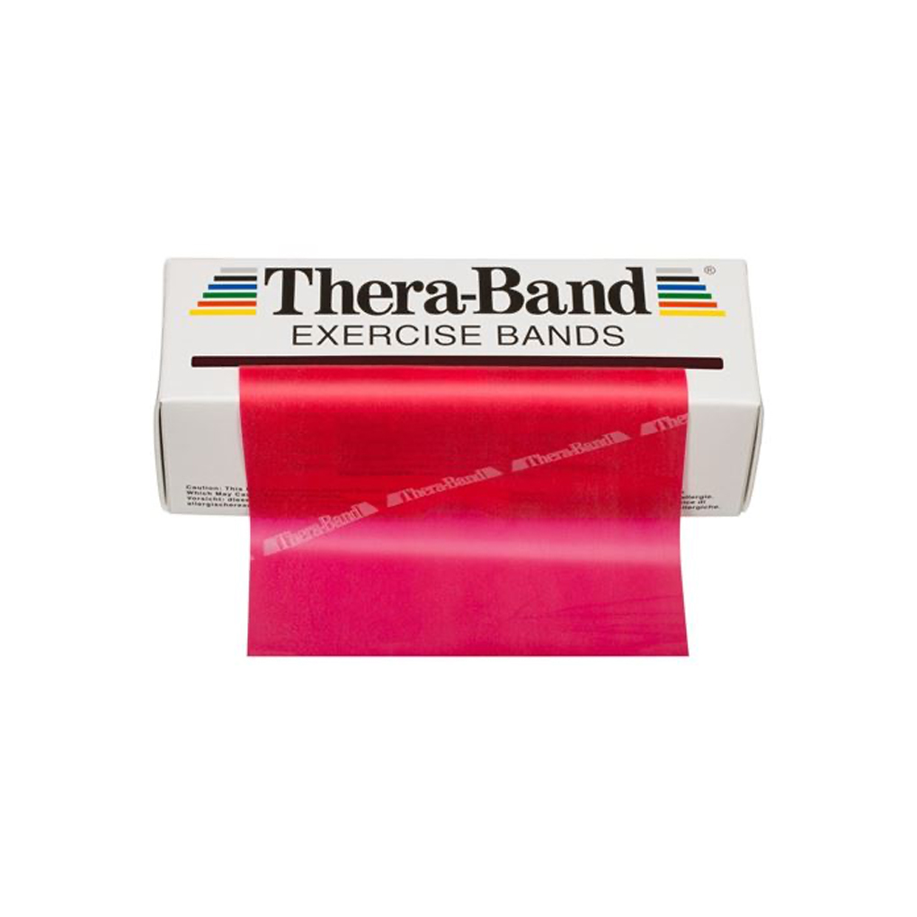 Fortress Resistance Exercise Band – 25m Roll – Yellow, Red, Green, Blue, Black (Choose Color)