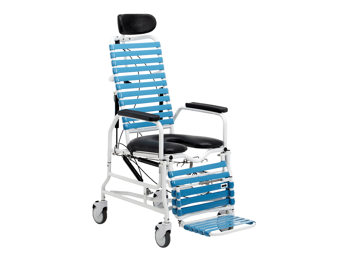 Broda Shower Commode Tilt & Recline NovitaTech