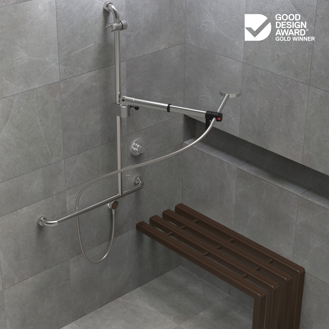 Aucuro Dynamic Shower Head Holder NovitaTech