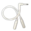Y Lead 2 x 6.35 mm Stereo Sockets to 6.35 mm Stereo Plug
