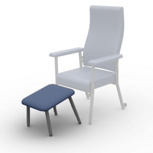 Katie Chair's Adjustable Legrest/Stool
