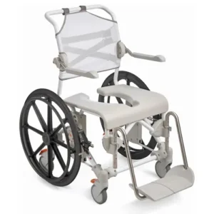 Shower Commode Mobil-2 Etac Swift Self Propelled 24" W Pan holder