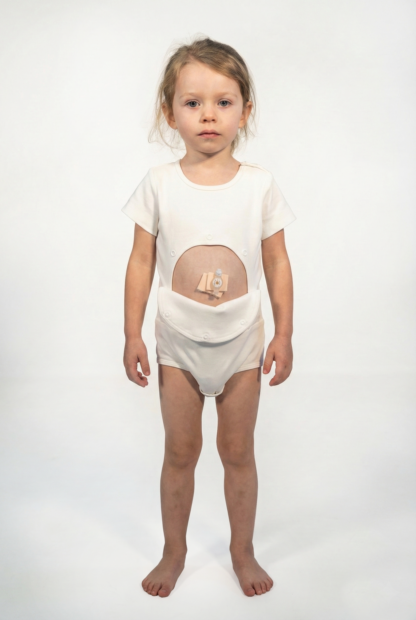 Adaptive Short Sleeve Bodysuit