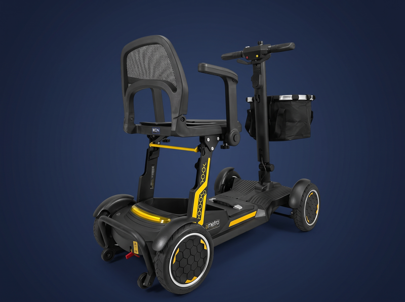 EMETRO PORTABLE MOBILITY SCOOTER RED/BLACK