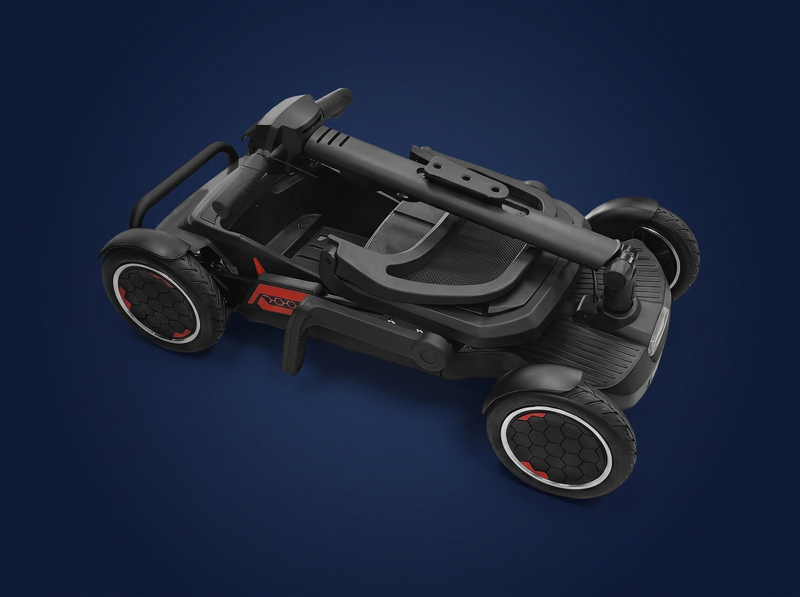 EMETRO PORTABLE MOBILITY SCOOTER RED/BLACK