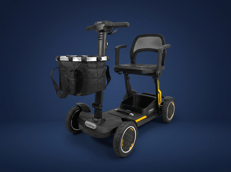 EMETRO PORTABLE MOBILITY SCOOTER RED/BLACK
