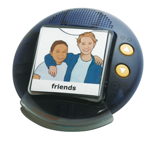 Augmented Comms Device Big Button with Steps and Levels